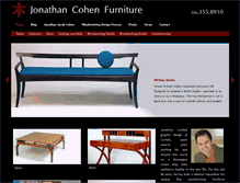 Tablet Screenshot of jonathancohenfinewoodworking.com